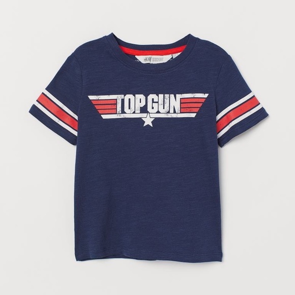 H&M Shirts & Tops H M Top Gun Kids Shirt Poshmark